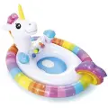 Надувной круг Животные с сидением и спинкой Intex 59570, Единорог