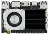 Микрокомпьютер Khadas VIM4 Active cooling kit ARM Cortex-A73 4-Core + Cortex-A53 4-Core Amlogic A311D2 2.2GHz 8+32GB