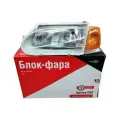 Блок-фара ВАЗ 2113-2115 левая с желтым указателем поворота б/л освар / 742.3711010-01