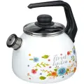 Чайник Appetite Floral kitchen со свистком 3л 4с209я