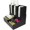 Органайзер для салфеток, порционных продуктов, крышек, стаканов, настольный 6-ти секционный