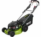 Бензиновая самоходная газонокосилка 48 см Grizzly SKY-09, зеленый
