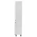 Шкаф-пенал для ванной ASB-Mebel Дора 35 напольный, 35 см, белый