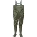 Полукомбинезон рыбацкий Torvi Перекат, олива, непромокаемый, размер 44 - 45