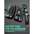 Чехол для ключа Фольксваген Volkswagen VW Tiguan MK2 Golf 7 MK7 T-Cross T-ROC Polo Touran,3 кнопки, ZH