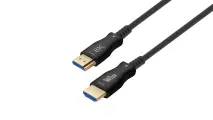 Wize Кабель HDMI Wize AOC-8K-HM-HM-100M оптический,100 м, 8K/60HZ 4:4:4, v.2.1, ARC, 19M/19M, HDCP 2.2, Ethernet, черный, коробка