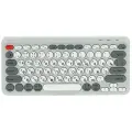 Клавиатура мини слим Bluetooth+2.4G(радио) + Русская раскладка; 3005 Серая