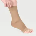 Бандаж на голеностопный сустав Ttoman AS-E06, эластичный, Размер S, Бежевый