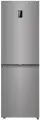 Холодильник Candy CFN6185SDC, с морозильником, серебристый, объем 298 литров