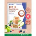 Кисель быстрого приготовления Поджелудочный Леовит PHARMA гречневый растворимый в пакетиках 20 шт по 20г