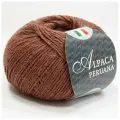 Пряжа Alpaca Peruana Seam цвет 5420 розово-коричневый, 5шт*(167м/50г), 100% перуанская альпака