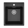 Maretti Кухонная мойка Kitchen KT425-BL, черный