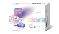 Автомобильная сигнализация Pandora UX 4750, оснащена 3CAN/2LIN/4G(LTE)/GPS-ГЛОНАСС/Bluetooth 5.0