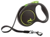 Flexi рулетка Black Design S до 15 кг (5 м лента) Зеленый