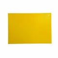 Доска разделочная MGprof полипропилен 50х35, желтая, двухсторонняя