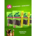 Комплект лакомств TiTBiT для собак Палочки колбасные 550г х 4 шт - XXL - Выгодная упаковка