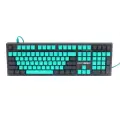 Клавиатура механическая Raskat KM002, зелёно-чёрные клавиши.