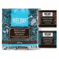 Шоколад порционный с фундуком и печеньем WELDAY, молочный 27%, 400 г (80 плиток по 5 г)