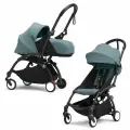 Коляска 2в1 Stokke YOYO 3 c мягкой люлькой New Born Pack Black Aqua
