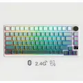 Клавиатура механическая беспроводная игровая с экраном ROYAL KLUDGE боковая гравировка / с подсветкой / Подключение: BLUETOOTH, 2.4G, TYPE-C