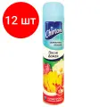 Комплект 12 шт, Освежитель воздуха аэрозольный 300 мл, CHIRTON (Чиртон), После дождя