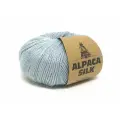 Пряжа Kutnor Alpaca Silk 8906 зеленовато-серый светлый (50г/150м, упаковка 10 мотков)