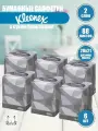 Бумажные салфетки для лица Kleenex, в квадратной коробке, 2-сл, 88 штх6 уп