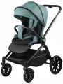 Коляска прогулочная детская Jovola Enigma всесезонная с реверсивным блоком, зеленый