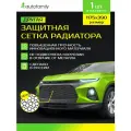 Защитная сетка радиатора, защита радиатора профессиональная, 1175x390, полимерный материал, 1 шт