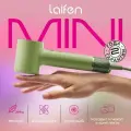 Фен для волос Laifen Mini, маленький, профессиональный с ионизацией, зелёный