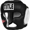 Боксерский шлем TITLE Boxing Gel World Full Face Black (L)