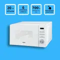 Микроволновая печь Korting KMO 820 GW, мощность свч 700 Вт, объем 20 л, белая