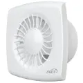 Вентилятор накладной ERA WIND 100C D100 обратный клапан, белый