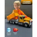 Самосвал игрушка на пульте управления - большой игрушечный грузовик на радиоуправлении, детская строительная техника