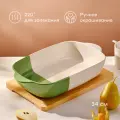 Форма керамическая для запекания Pragma Moala, зелёный
