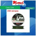 Монофильная леска для рыбалки Momoi Carp Line Competition 0,31 мм, 9.5 кг, 250 м, оливковая, 1 штука