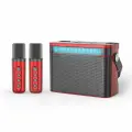 Караоке-система SU-YOSD, YS-224, Red, bluetooth, два микрофона