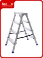Стремянка STAIRS алюминиевая двухсторонняя лайт 4 ступени AST204