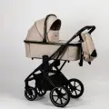 Коляска детская Peppy Tecla 2 в 1 Stone Chrome Edition (Бежевый)