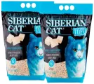 Сибирская кошка тофу наполнитель комкующийся для туалета кошек оригинальный (6 + 6 л)