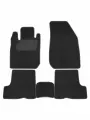 Коврик салонный ворсовый (черный) для Renault Sandero (09-13)