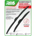 600 400 мм. Комплект гибридных щеток стеклоочистителя RD5 дворники на LADA ВАЗ Granta Liftback; Лада ВАЗ Гранта Лифтбек; LADA ВАЗ Granta; Лада ВАЗ Гранта; LADA ВАЗ Kalina; Лада ВАЗ Калина