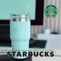 Термокружка Stanley+STARBUCKS tumbler с клапаном 473мл металл