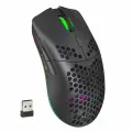 T66 RGB 2.4G Беспроводная игровая мышь с подсветкой RGB Зарядная мышь с регулируемым