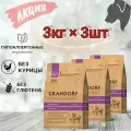Корм для собак Grandorf Ягнёнок с индейкой Макси 3 кг х3 шт. Для крупных пород от 1 года. Низкозерновой, холистик.
