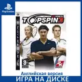 Игра Top Spin 3 PS3 Английский язык Диск на PlayStation 3