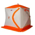 Палатка для зимней рыбалки Медведь КУБ-2мест, 180*180*180, 3 слойная
