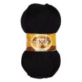 Пряжа Adelia Aria, 100 % акрил, 100 г, 100 м, 01 черный