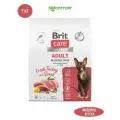 Сухой корм Brit Care Cat Adult Delicious Taste для взрослых и привередливых кошек Индейка и утка, 7 кг.