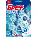 Гигиенический блок для унитаза Bref Сила-Актив. Океанский Бриз, 3х50г, блистер (9000100753494), 9 уп.